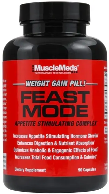Feast Mode The Weight Gain Pill, 90 capsule, Muscle Meds