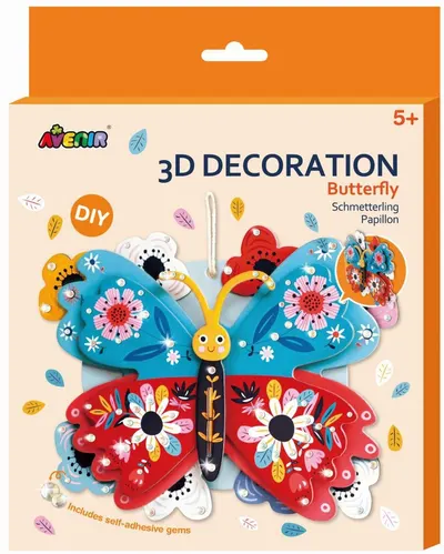 Set creativ Avenir - Fă-ți singur 3D decorațiune, Fluture