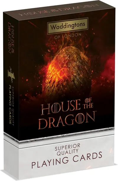 Cărți de joc Waddingtons - House of the Dragon