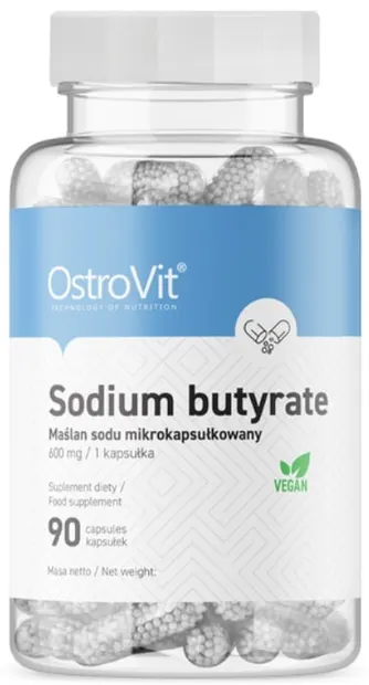 Sodium butyrate, 600 mg, 90 capsule, OstroVit