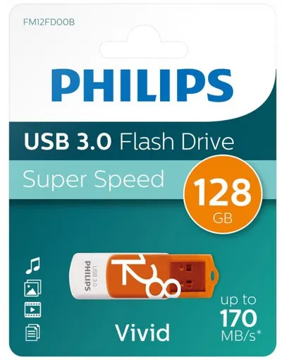 Memorie flash Philips - Vivid, 128GB, USB 3.0