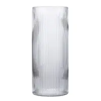 Vază decorativă, din sticlă, Arti Casa, 34 x 14 cm, transparentă