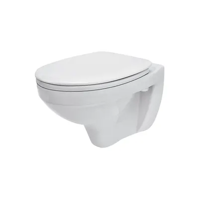 Vas WC suspendat monobloc Cersanit Delfi K11-0021 alb
