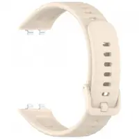 Curea Techsuit W082 pentru Huawei Band 11 / 11 Pro, Crem