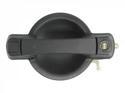 Maner usa fata dreapta exterior, cu locas incuietoare negru, FIAT DOBLO intre 2001-2010
