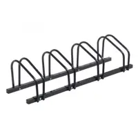Suport pentru 4 biciclete - Negru