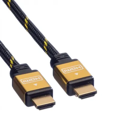 Cablu HDMI Gold 4K30Hz T-T 20m, Roline 11.04.5510