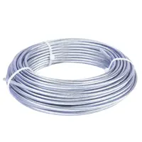 Cablu otel zincat Micul Fermier, plastifiat, diametru 2-3.5mm, lungime 25m