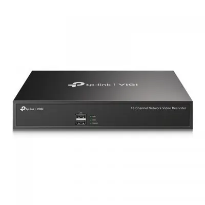 NVR TP-Link VIGI 16 canale 1016H 8 MP,1 SATA Interface, max 16TB(neinclus), H.265+ ONVIF Detecții multiple: oameni, vehicule, zg