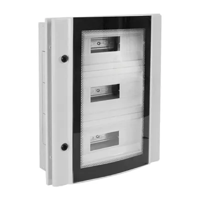 Metal Board Elox Flush 45 Modules Temp Glass,ip55