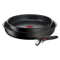 Tigăi cu suprafață antiaderentă/cu mâner reglabil 2 buc. ø 26 cm Ingenio Unlimited L7639032 – Tefal