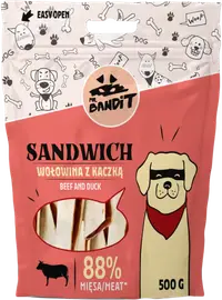Mr. Bandit Sandwich, Vita Cu Rata, 500 g