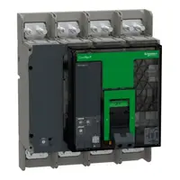 Intreruptor automat, ComPacT NS1000H, 70kA la 415VAC, 4P, fix, cu operare manuala, echipat cu unitate de declansare MicroLogic 2.0, 1000A