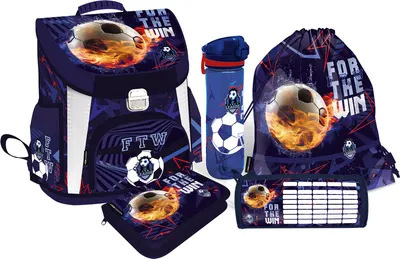 Set școlar Lizzy Card Top League - 5 în 1