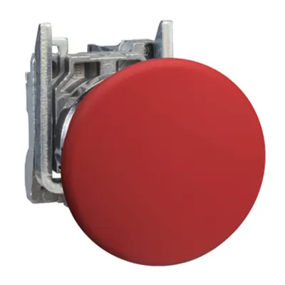Buton Rosu Ø 22, cu Revenire, 1 Ni, Atex