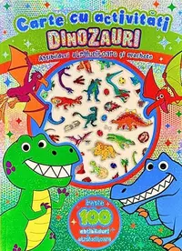 Dinozauri. Carte cu activități - Hardcover - ***