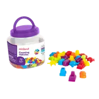Set de 72 masinute pentru numarat si sortat