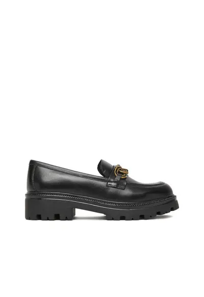 Mocasini dama piele naturala - negru