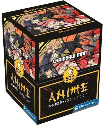 Puzzle Clementoni din 500 piese - Chainsaw Man, opțiunea 2