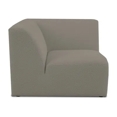 Modul pentru canapea maro deschis cu tapițerie din stofă bouclé (cu colț variabil) Roxy – Scandic