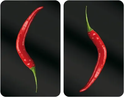 Plăci de protecție din sticlă Wenko - Hot Peperoni, 2 bucăți, universal