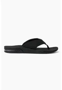 Papuci flip-flop din material textil Fanning - Negru