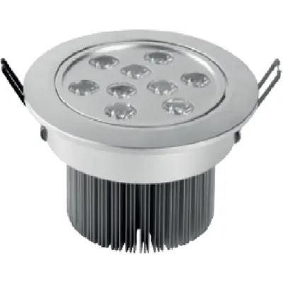 Spot incastrat cu LED, 9W/2700K/IP20, crom mat, TG-3103.11092