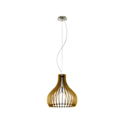 Pendant luminaire Tindori Ø380 60W ahorn IP20