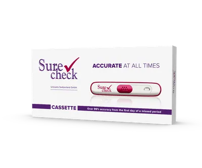 Test de sarcina Cassette, 1 bucata, Surecheck