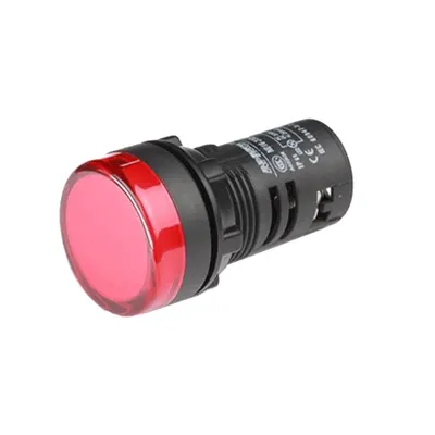 Lampa de semnalizare LED rosu n12V AC/DC - rosu - cu led