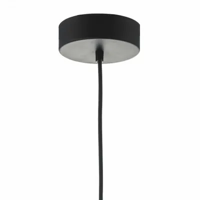 Lampa suspendata Enoch Pendant Matt Black & Stainless Steel LED