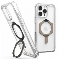 Husa MagSafe pentru Apple iPhone 16 Pro, Urban Armor Gear, Plyo XTE, Bronz Transparenta