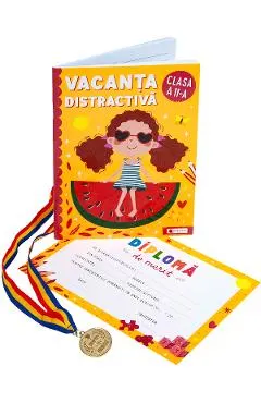 Pachet: Vacanta distractiva + Diploma + Medalie - Clasa 2