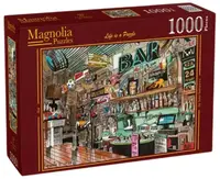Puzzle Magnolia din 1000 piese - Bar