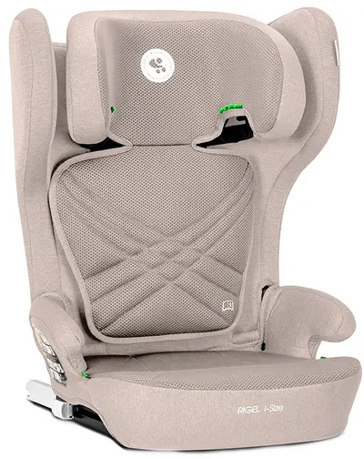 Scaun auto pliabil Lorelli - Rigel, IsoFix, i-Size, 100-150 cm, bej