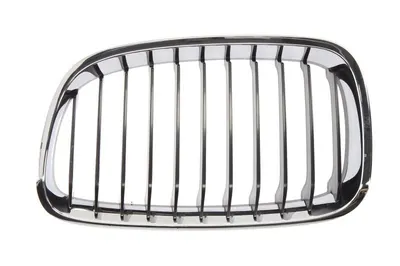 Grila radiator Stanga potrivit BMW 1 (F20), 1 (F21) 1.6-3.0 2011-2015 - (crom/negru)