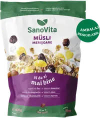 Musli cu merisoare, 400g, SanoVita
