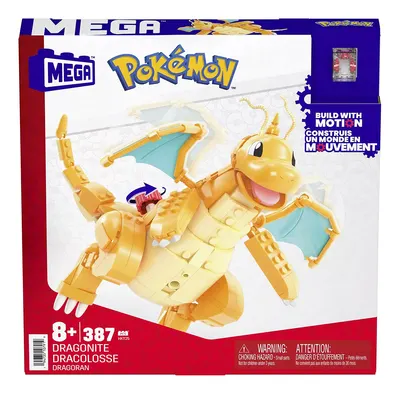 Set de constructie, Mega Bloks, Pokemon Dragonite, HKT25
