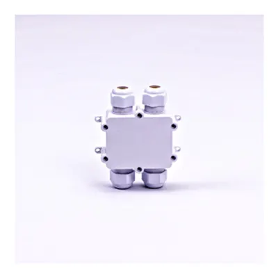 VT-871 Cutie conexiune 4-cai 8-12mm IP68 alb