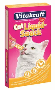 Vitakraft Snacks Pisica Liquid Pui/Taurina 6 X 15 g