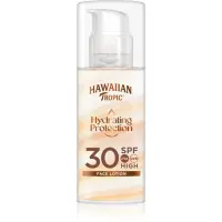 Hawaiian Tropic Hydrating Protection Face Lotion crema de soare pentru fata SPF 30 50 ml