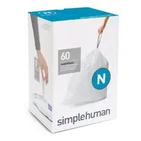 Saci de gunoi 60 buc. retractabili 50 l N – simplehuman