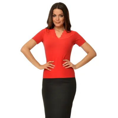 Bluza dama BL13 ROSU, Aroti | marimea S