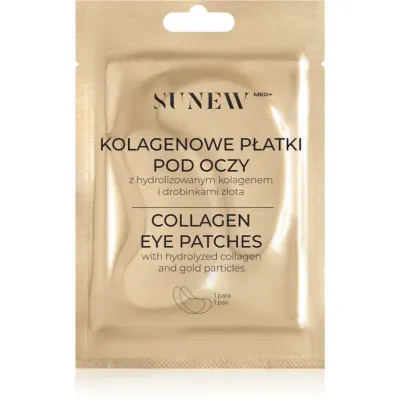 SUNEWMED+ Brightening Collagen Eye Patches plasturi cu gel pentru ochi impotriva imbatraniri cu colagen 2 buc
