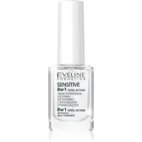 Eveline Cosmetics Total Action lac de unghii intaritor 8 in 1 12 ml