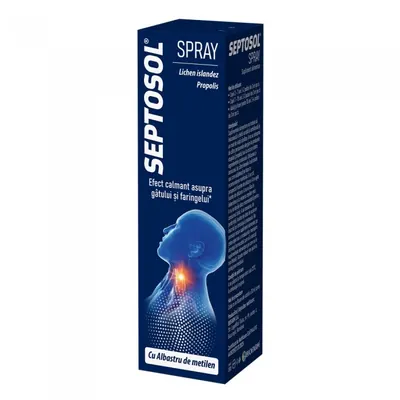 Septosol spray cu albastru de metilen, Biofarm | 30 ml