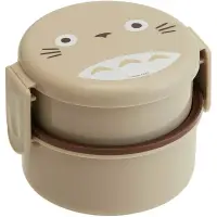 Cutie Pranz Bento My Neighbor Totoro - Two Layers, Round Shape - Totoro