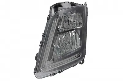 Far stanga (H1 H7 LED, manual, culoare insert: negru) potrivit VOLVO FH II, FMX II 01.10