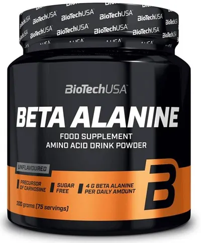 Beta Alanine, fără gust, 300 g, BioTech USA