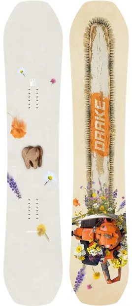 Placa Snowboard DRAKE Battle Rusty, 155W cm